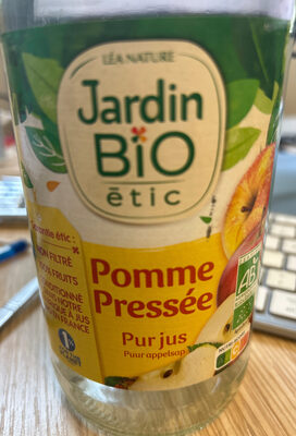 Jus de pomme biologique