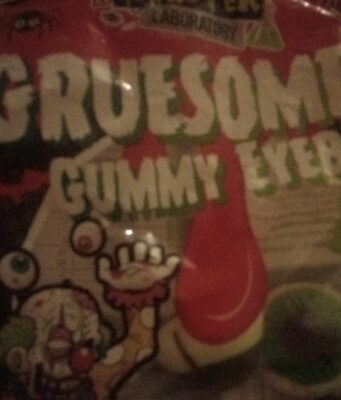 Gruesome gummy eyeballs bonbon gélifiés à la fraise