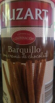Barquillos con Crema de Chocolate