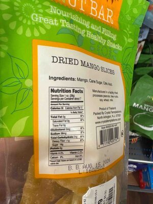 Dried Mango Slices