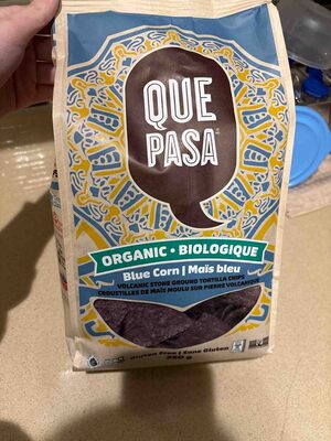 Organic Blue Corn Volcanic Stone Ground Tortilla Chips