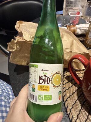 Jus de citron bio