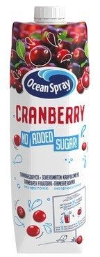 Cranberry no added sugar