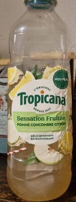 Sensation fruitée pomme concombre citron