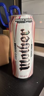 RAZZLE BERRY RASPBERRY FLAVOUR ENERGY DRINK