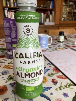almond milk organic