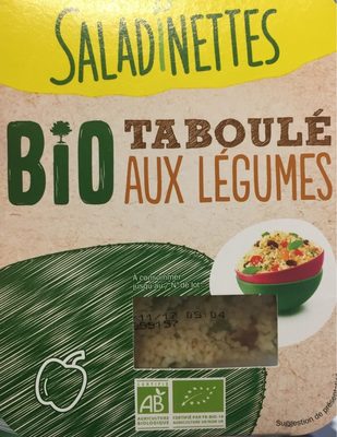 Taboulé aux legumes