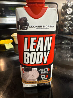 Lean Body- cookies and cream