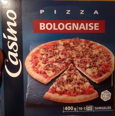 Pizza bolognaise surgelée - Casino
