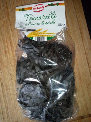 Tonnarelli à l'encre de seiche