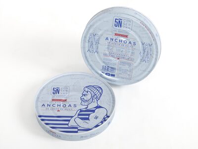 Filetes de anchoa en aceite de oliva