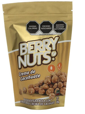 Granola Berry Nuts crema de cacahuate