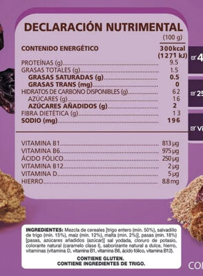 Cereal Kellogg's All Bran pasas