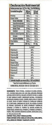 Cereal de avena Quaker Multibran con pasas