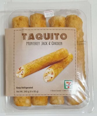 Monterey Jack & Chicken Taquitos