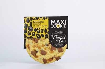 Maxi Cookie Cacahuète – Caramel – Chocolat Au Lait
