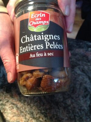 Chataignes entieres pelees