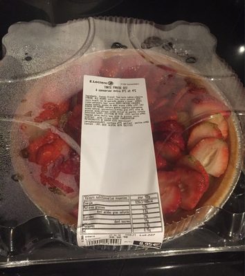 Tarte aux fraises