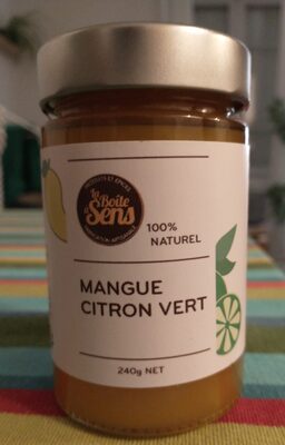 Confiture mangue citron vert