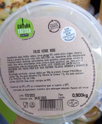 Caldo Verde 900g
