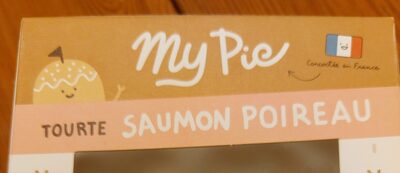 Tourte saumon poireau