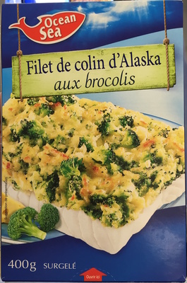 Filet de colin d'Alaska aux brocolis surgelé