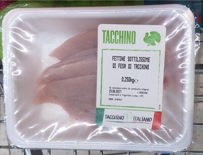 Fettine sottilissime di fesa di tacchino