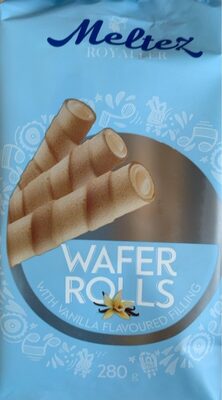 Wafer Rolls with vanilla flavoured filling