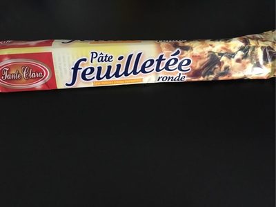 Pâte feuilletée ronde - Tante Clara