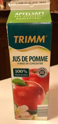 Apfelsaft aus Apfelsaftkonzentrat