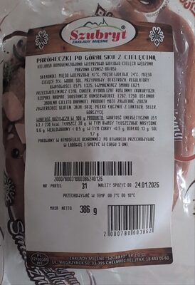 Paróweczki po góralsku z cielęciną