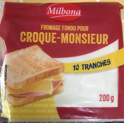 Croque Monsieur fondant (23 % MG) 10 tranches