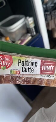 Poitrine cuite fumée