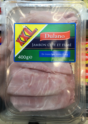 Jambon cuit et fumé