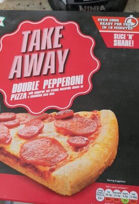 Take away Double Pepperoni Pizza
