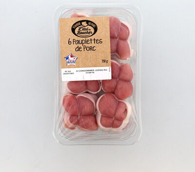 6 paupiettes de porc