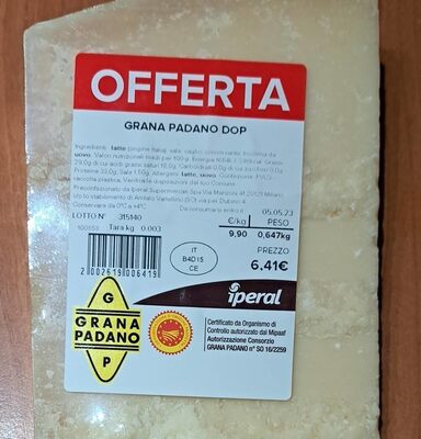 Grana pagano dop
