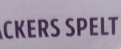 Crackers spelt