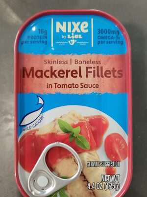 Filet de maquereau sauce tomate