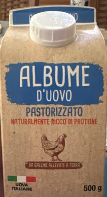 Albume d’Uovo Pastorizzato senza Grassi