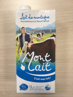 Lait de montagne demi-écrémé