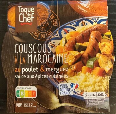 Couscous à la marocaine au poulet & merguez