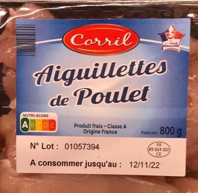 Aiguillettes de poulet