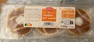 Tartelettes goût amande