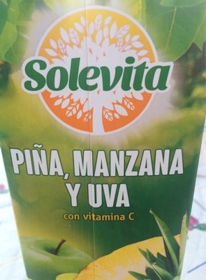 Piña manzana y uva