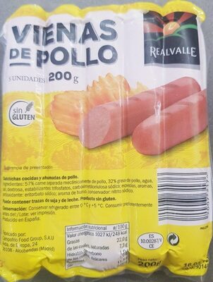 Vienas de pollo