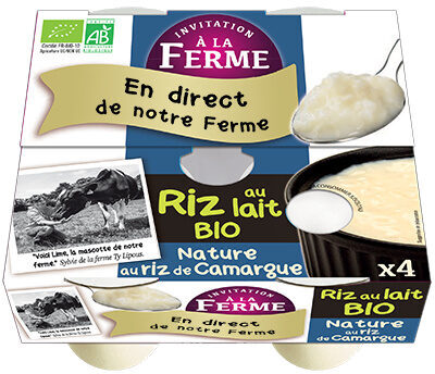 Riz au lait bio Nature