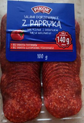 Salami dojrzewające z papryką