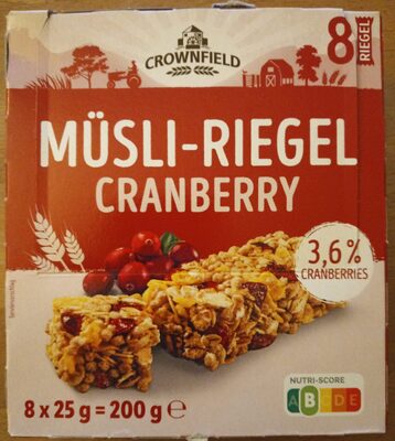 Muesli Bar Cranberry