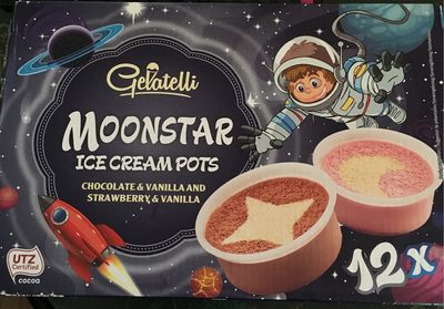 Moonstar ice cream pots